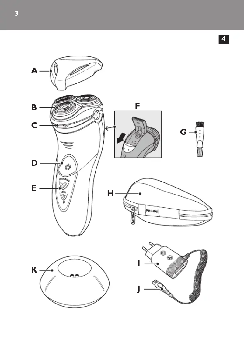 Page 1 de la notice Manuel utilisateur Philips 8200 series HQ8200