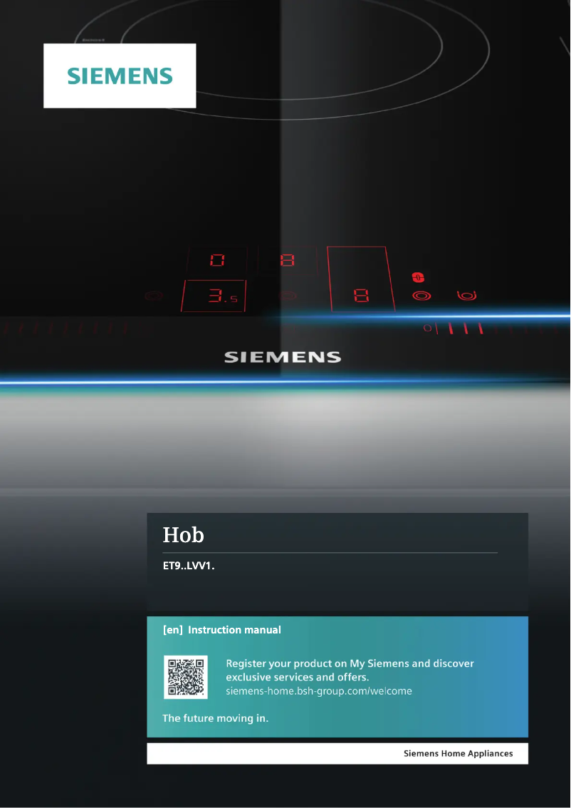 Image de la première page du manuel de l'appareil ET975LVV1M