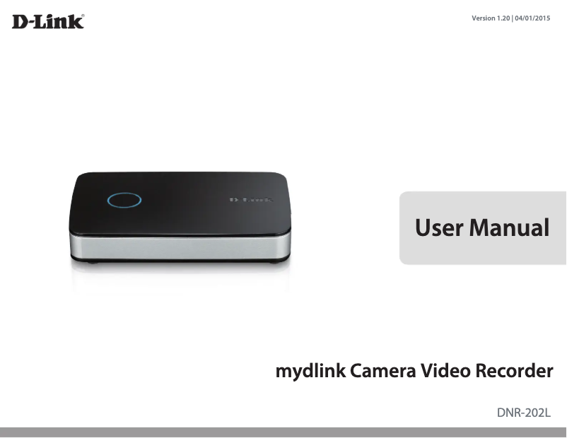 Page n°1 - Manuel utilisateur D-Link DNR-202L