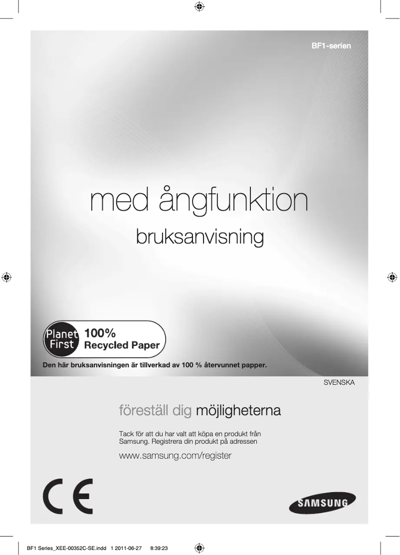 Page 1 de la notice Manuel utilisateur Samsung P001