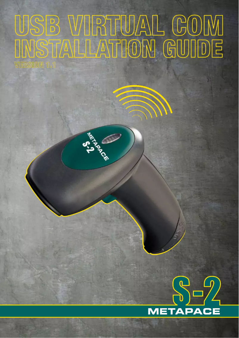 Image de la première page du manuel de l'appareil S-2