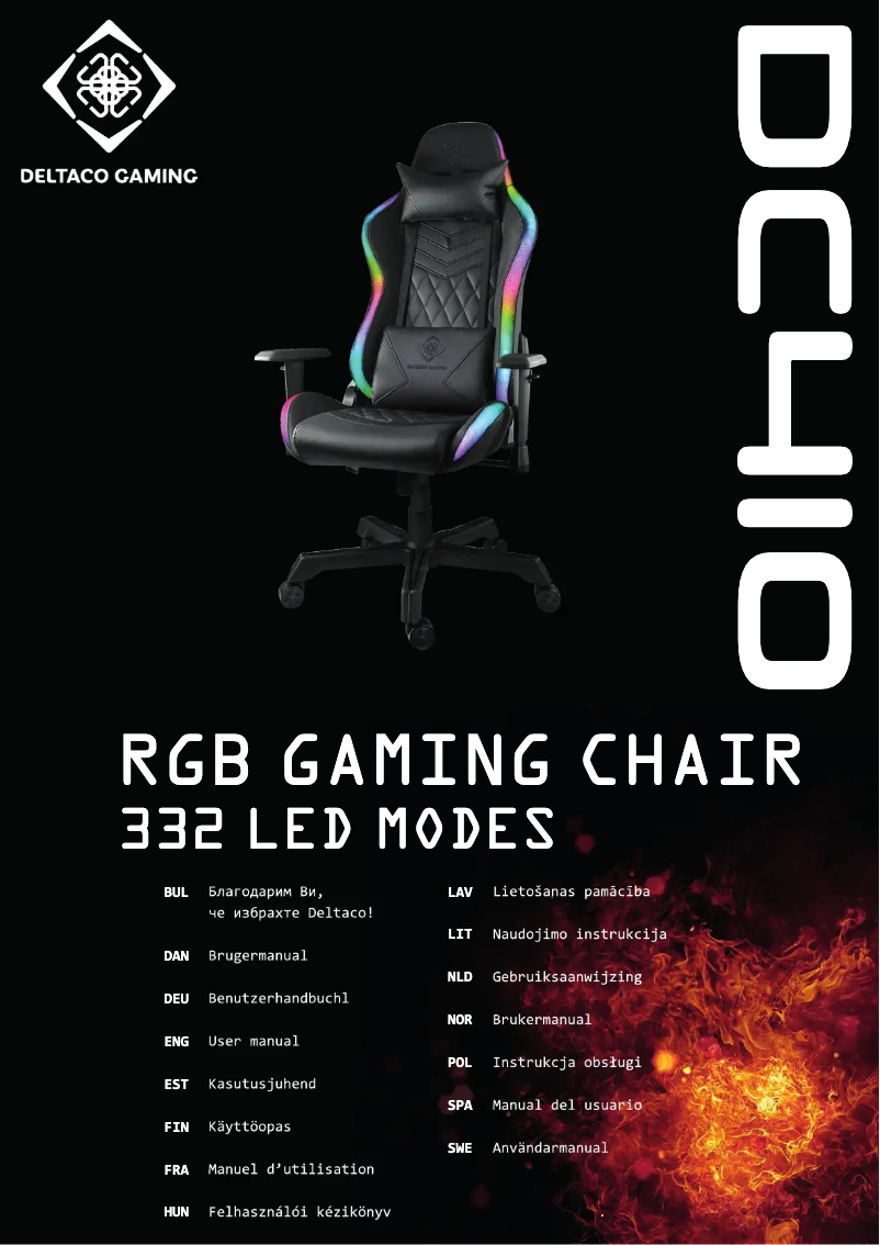 Página 1 del manual Manual de usuario Deltaco DC410