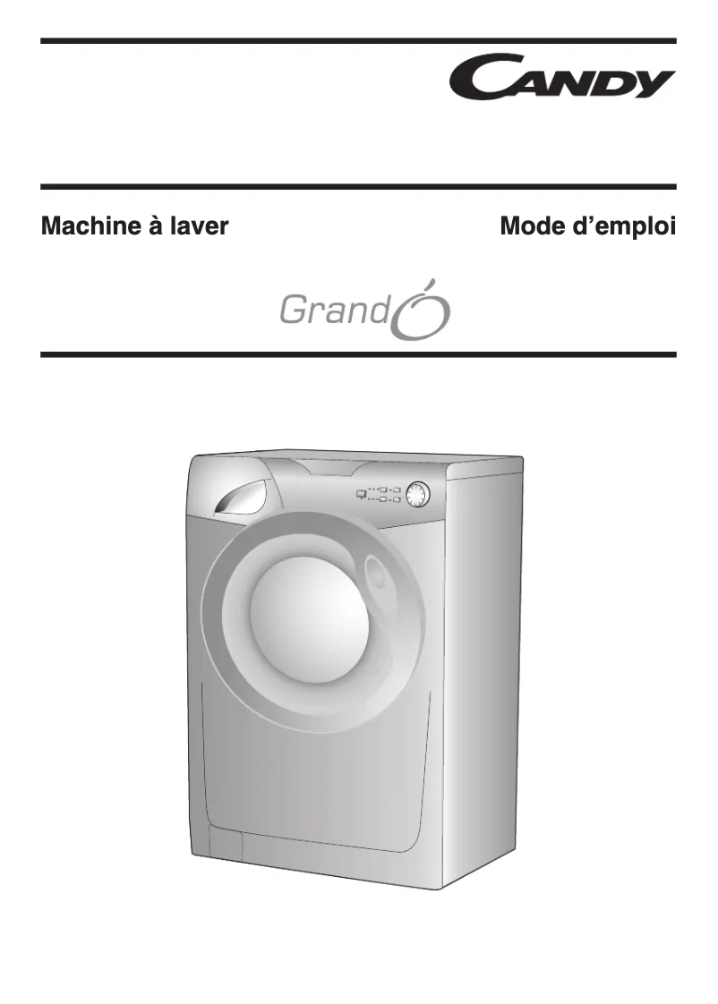 Image de la première page du manuel de l'appareil GO F127-01S