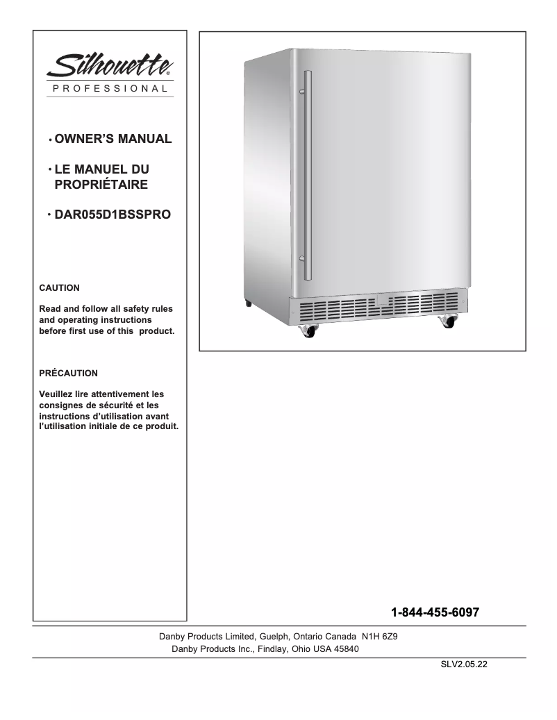 Imagen de la primera página del manual del dispositivo DAR055D1O