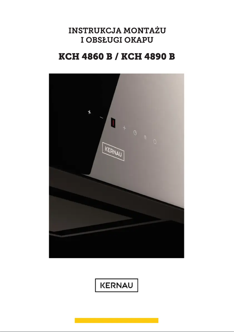 Page n°1 - Manuel utilisateur Kernau KCH 4890 B