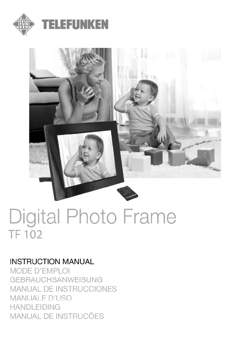 Página 1 del manual Manual de usuario Telefunken TF-102