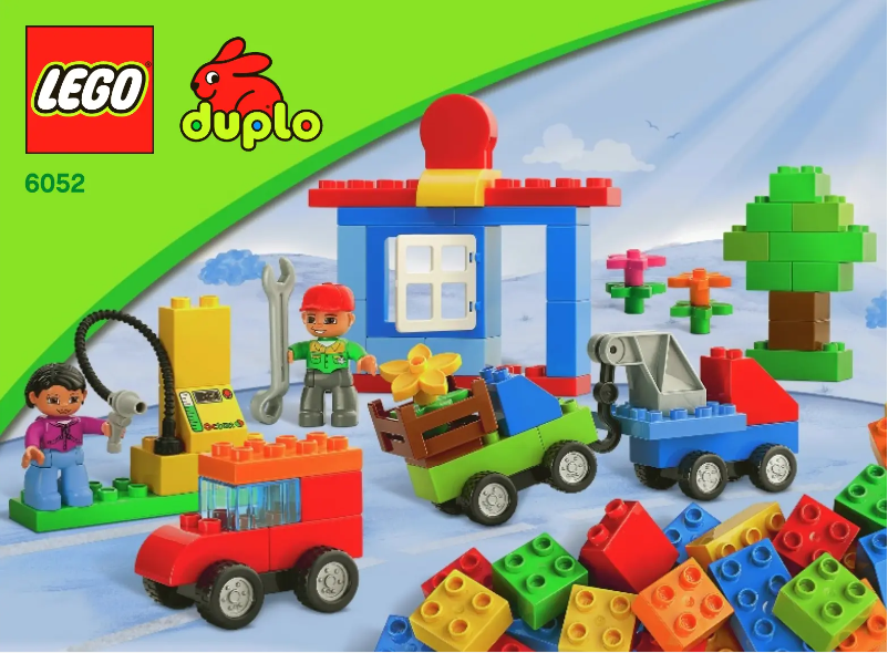 Page n°1 - Manuel utilisateur Lego My First LEGO® DUPLO® Vehicle Set