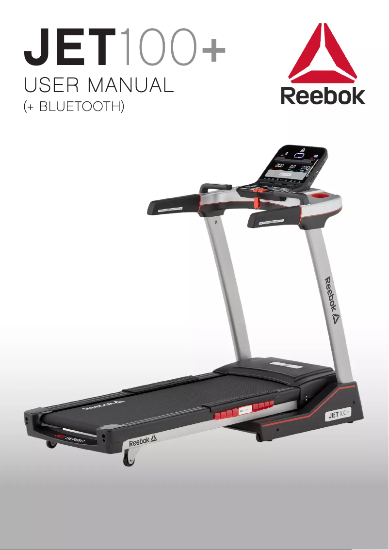 Page 1 de la notice Manuel utilisateur Reebok Jet 100+