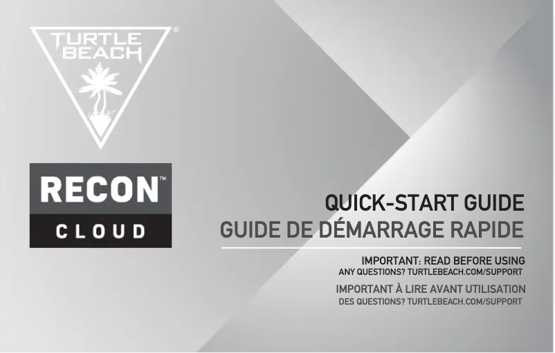 Imagen de la primera página del manual del dispositivo Recon Cloud