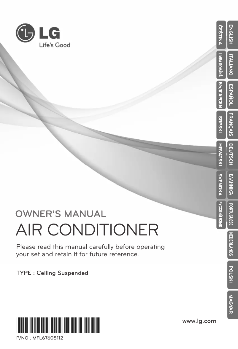 Página 1 del manual Manual de usuario LG ARNU18GVJA2