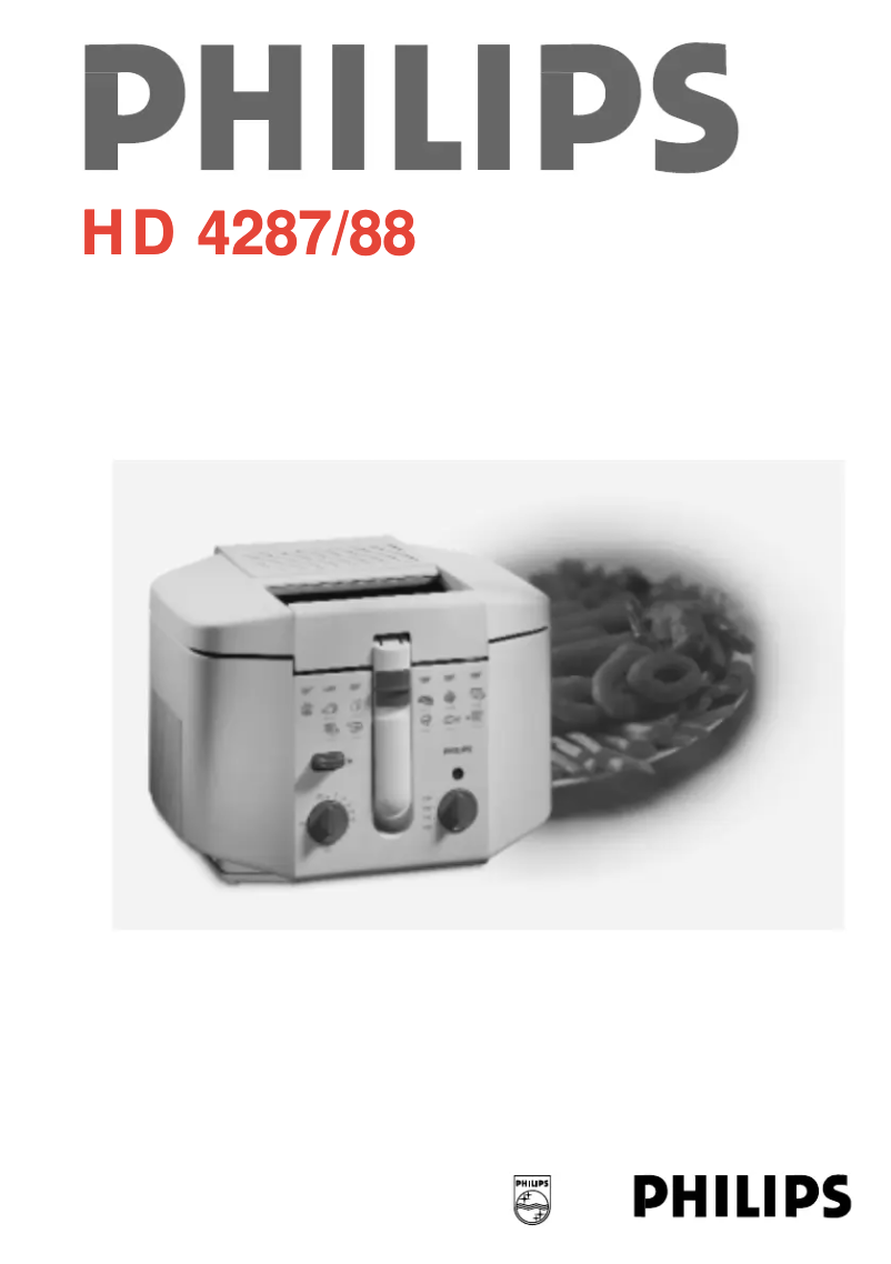 Page n°1 - Manuel utilisateur Philips HD4288