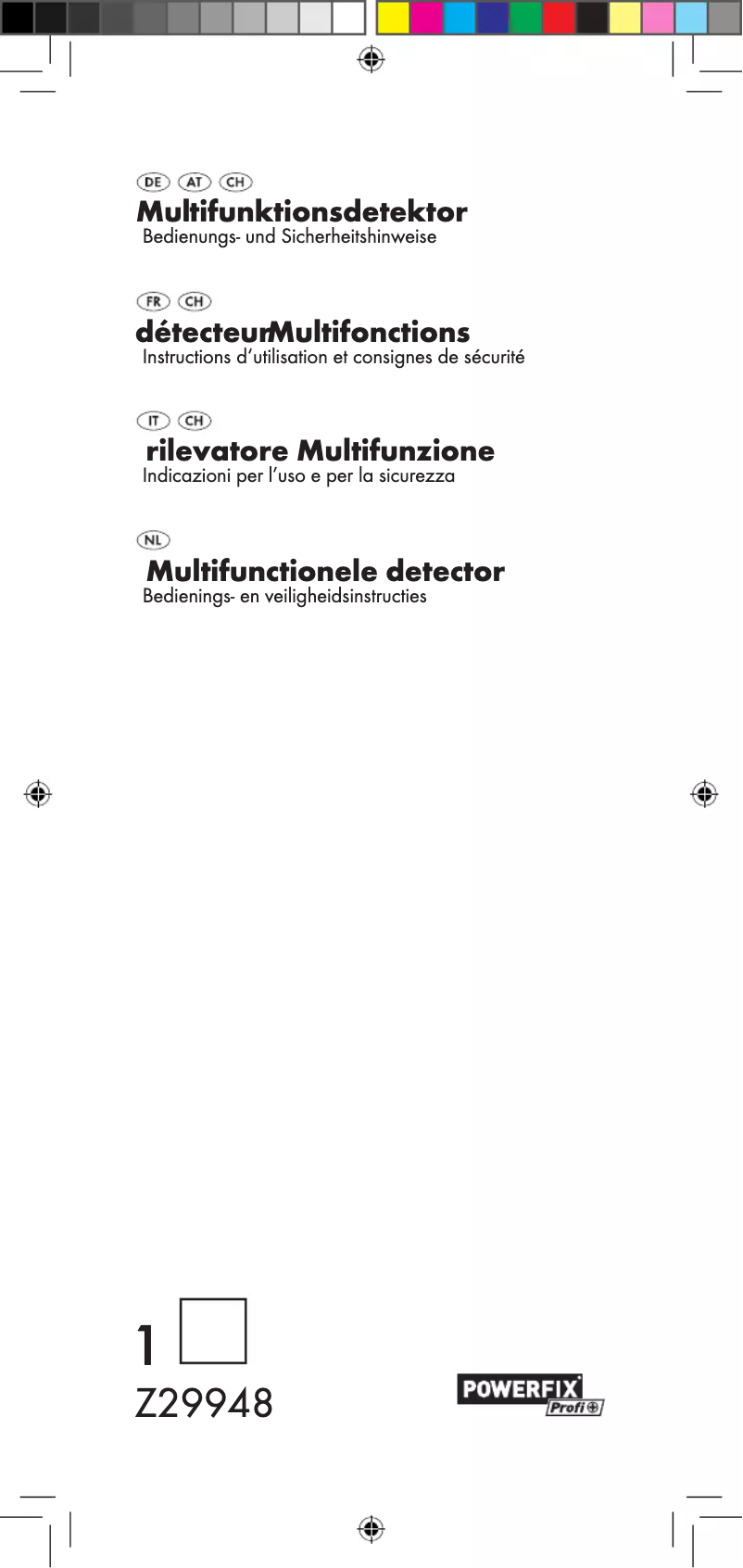 Image de la première page du manuel de l'appareil IAN 71842