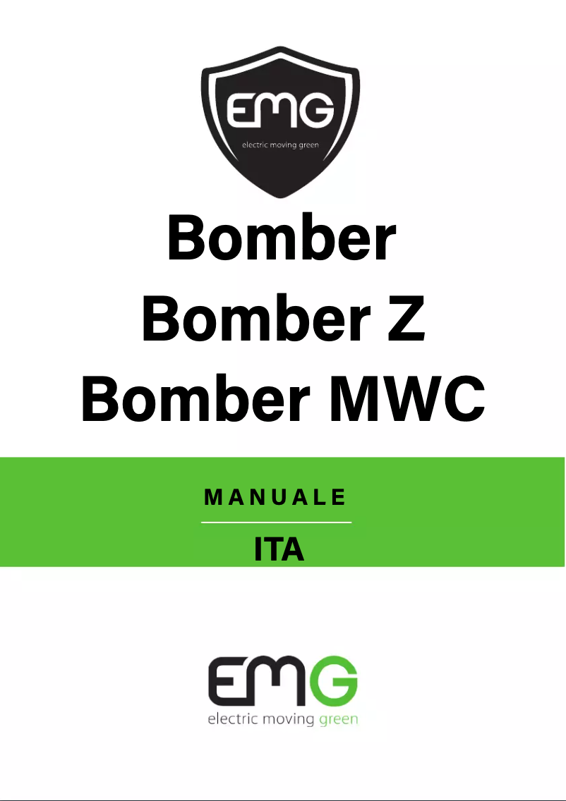 Page 1 de la notice Manuel utilisateur EMG Bomber Z