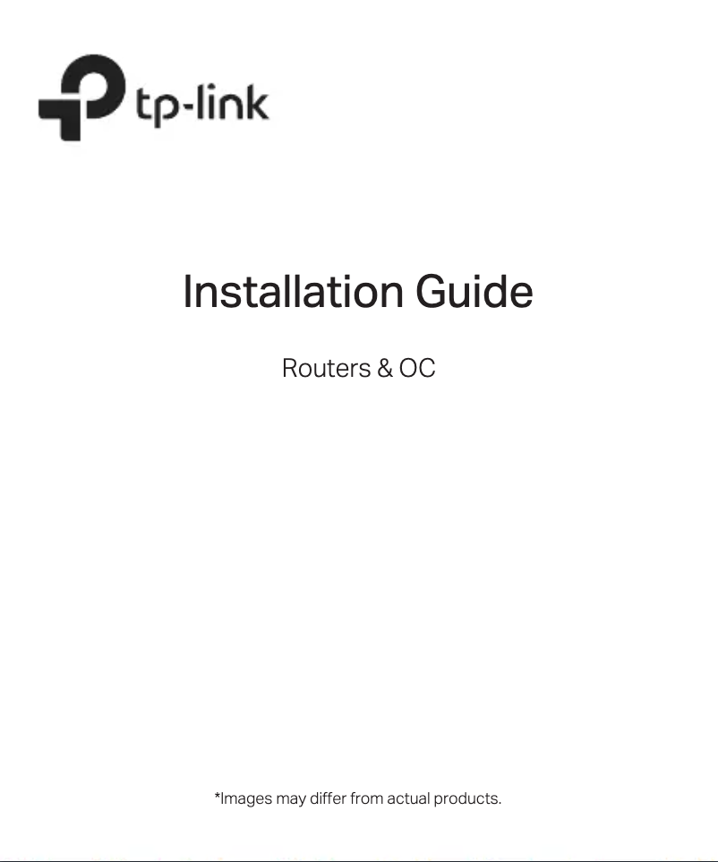 Page 1 de la notice Guide d'installation TP-Link Omada Pro G611