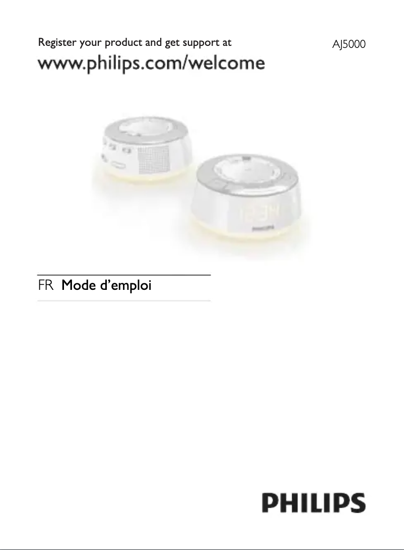 Página 1 del manual Manual de usuario Philips AJ5000