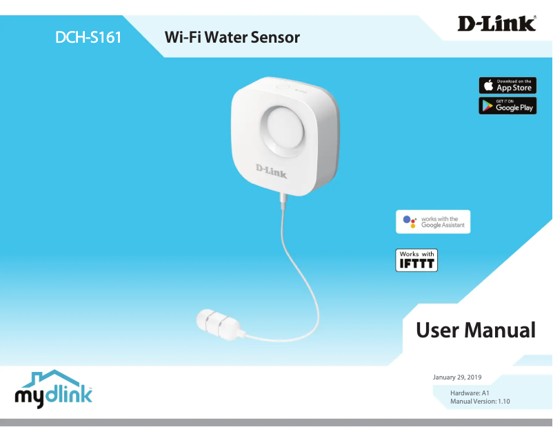 Page 1 de la notice Manuel utilisateur D-Link DCH-S161