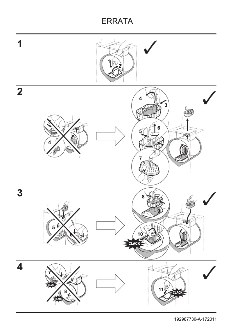 Page 1 de la notice Manuel utilisateur Electrolux EWT 10115 W