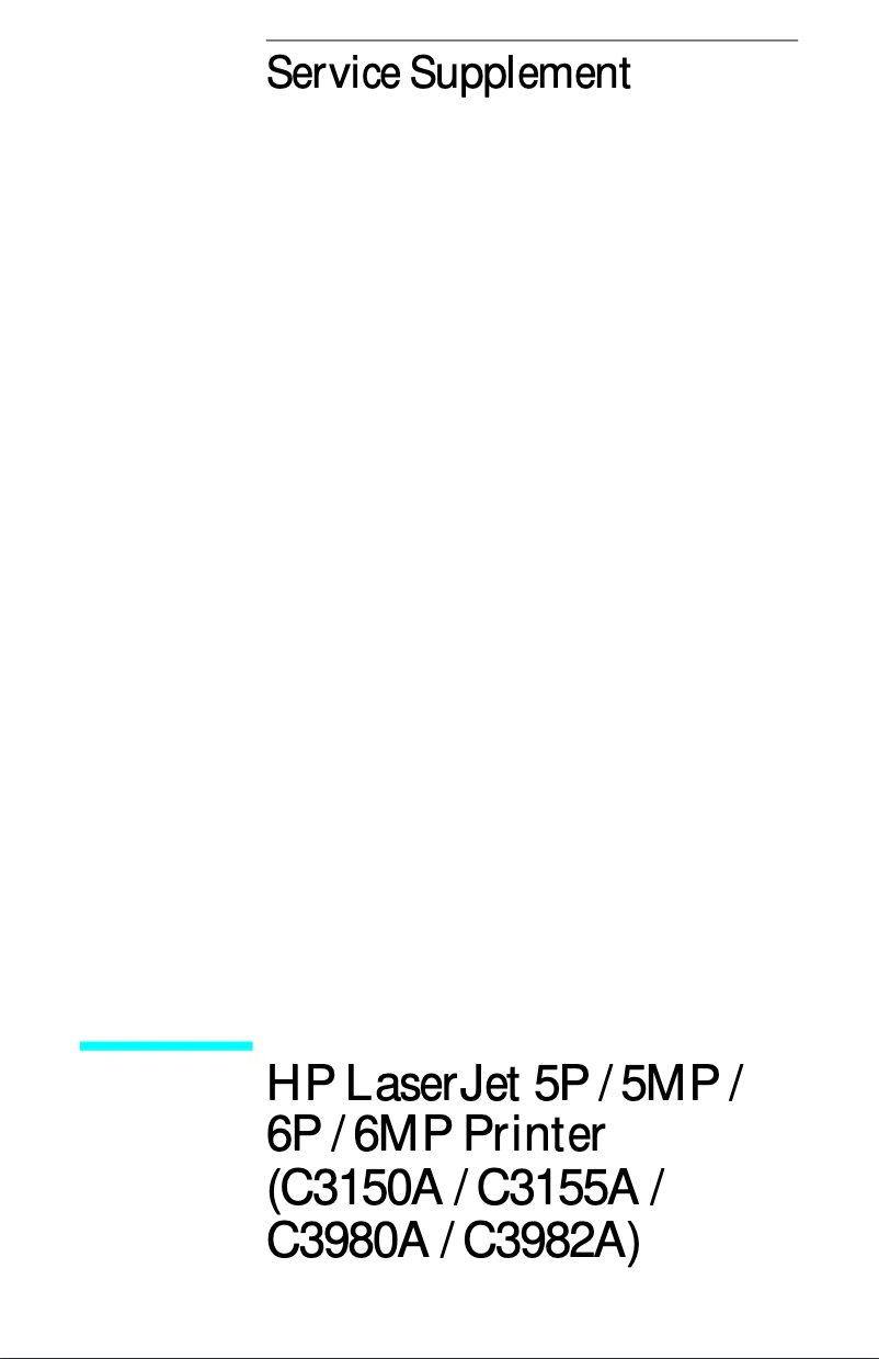 Page 1 de la notice Manuel utilisateur HP LaserJet 5MP