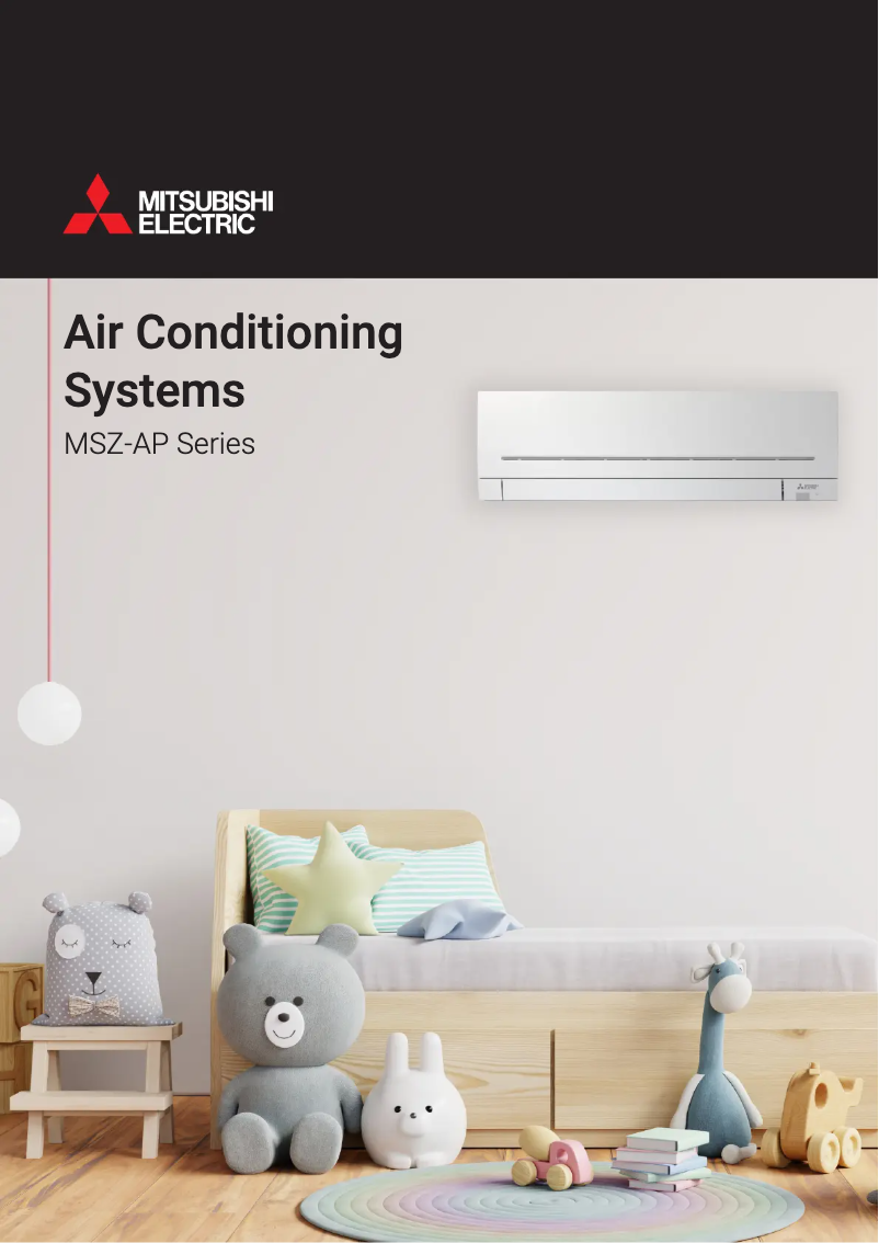 Image de la première page du manuel de l'appareil MSZ-AP60VG