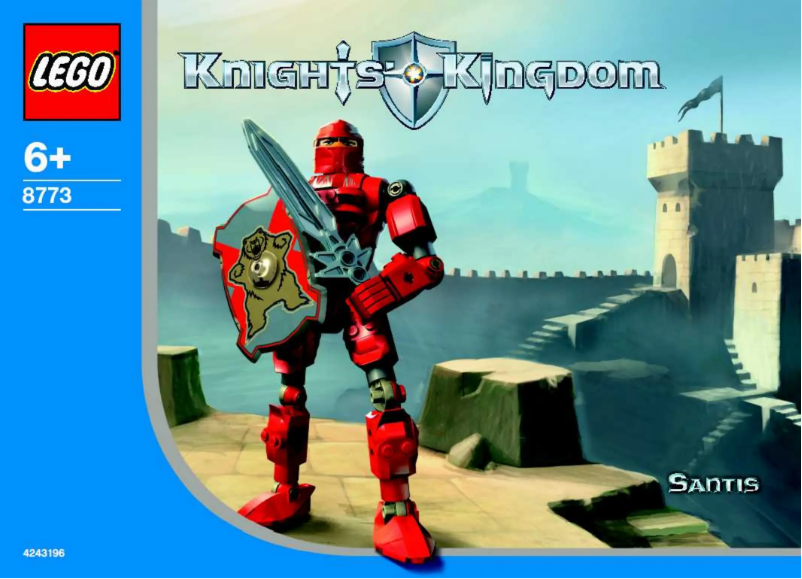 Página 1 del manual Manual de usuario Lego Knights Kingdom 65412