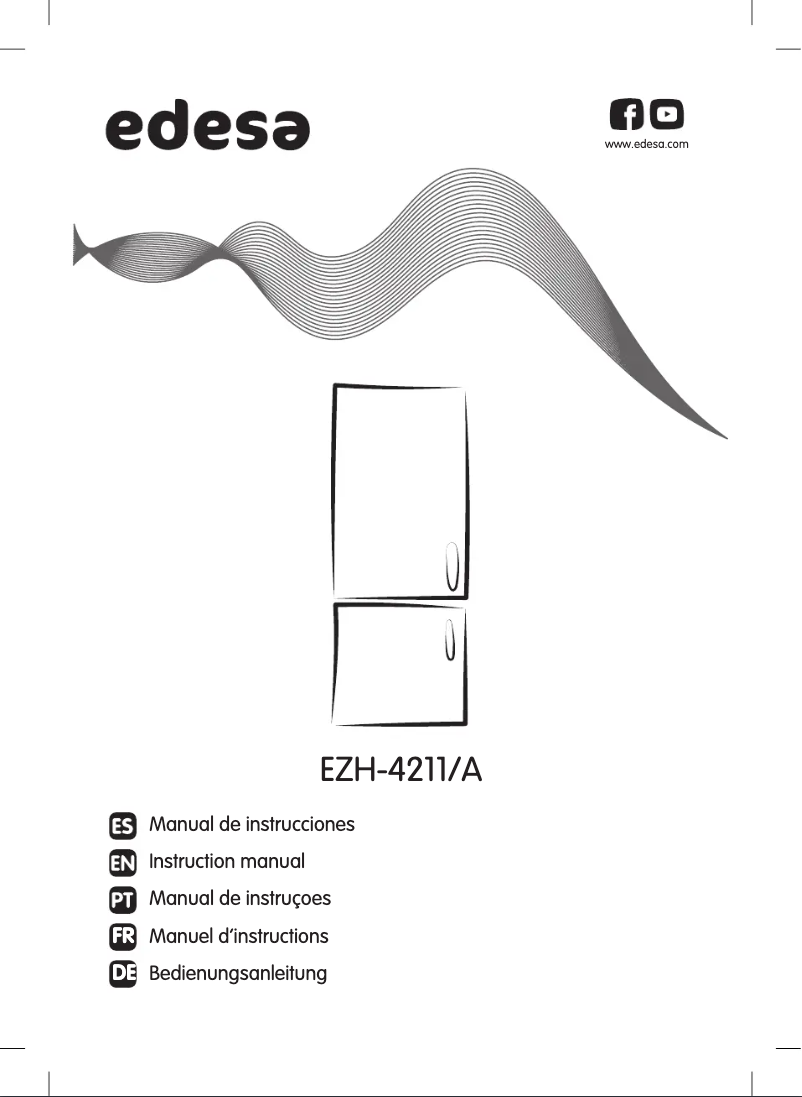 Page 1 de la notice Manuel utilisateur Edesa EZH-4211