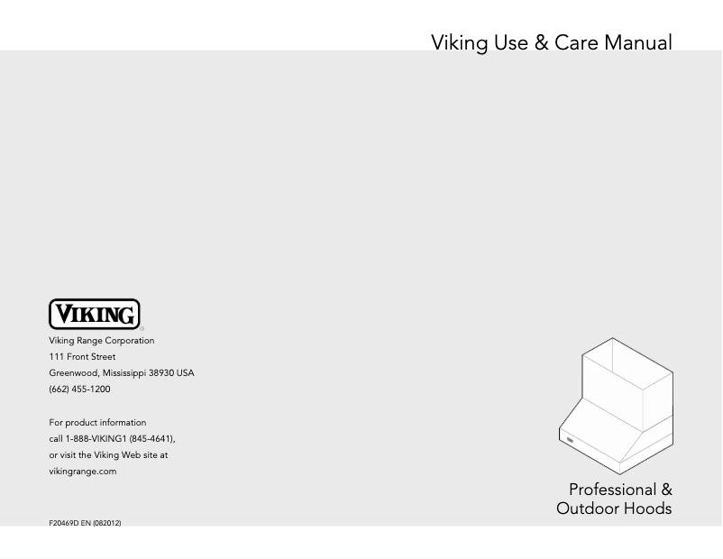 Page 1 de la notice Manuel d'utilisation et d'entretien Viking VCWH53648BK