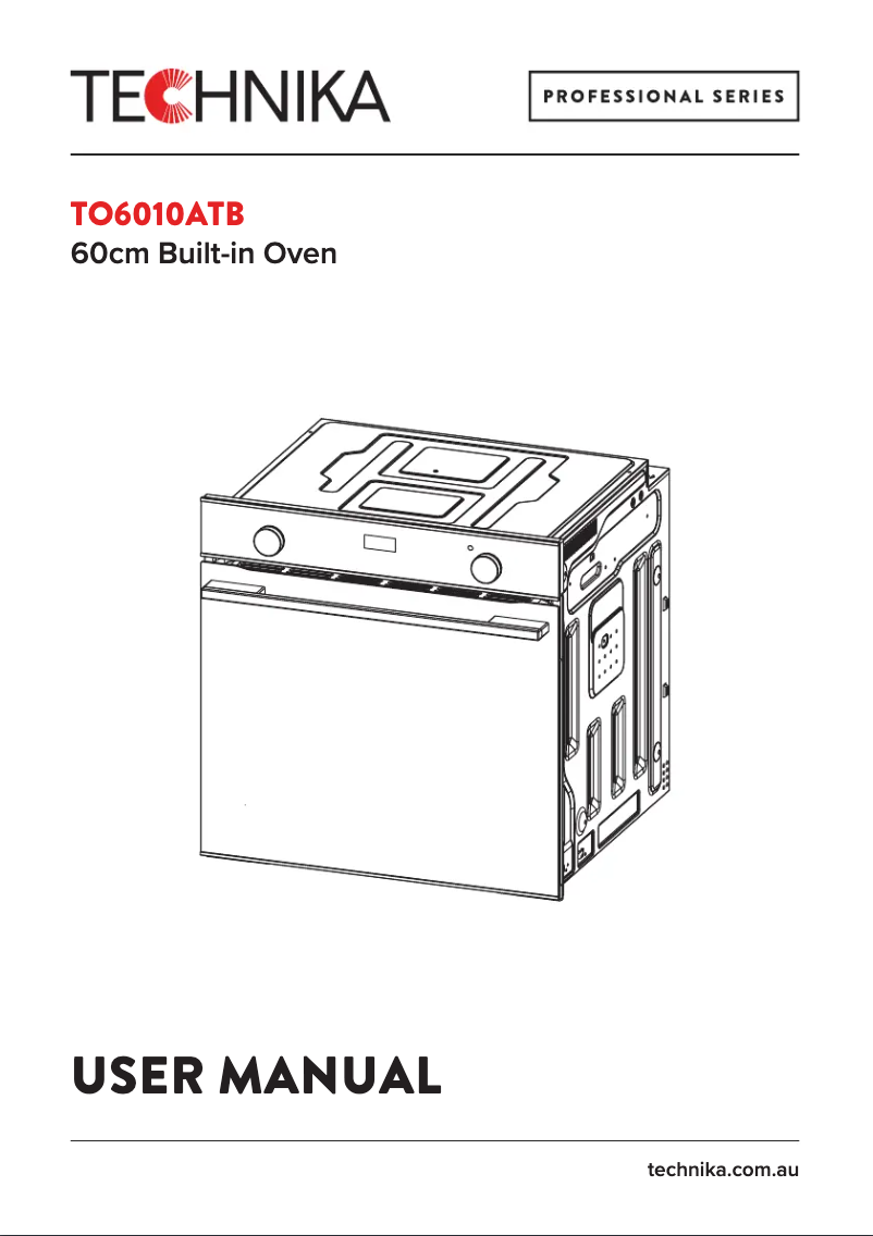 Page 1 de la notice Manuel utilisateur Technika TO6010ATB