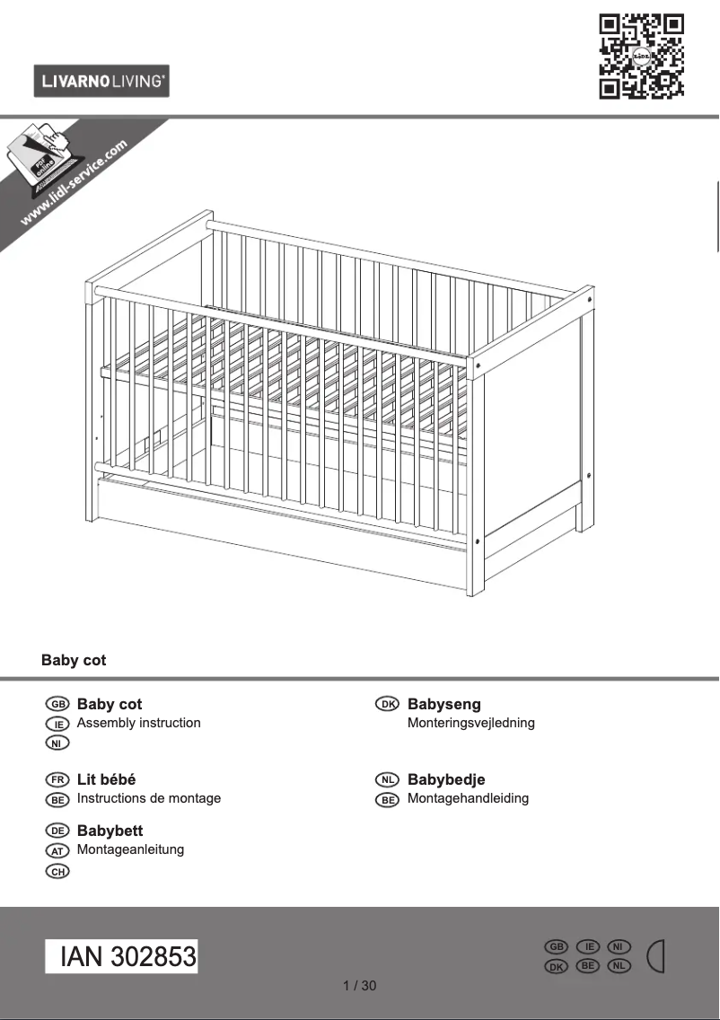 Image de la première page du manuel de l'appareil IAN 302853