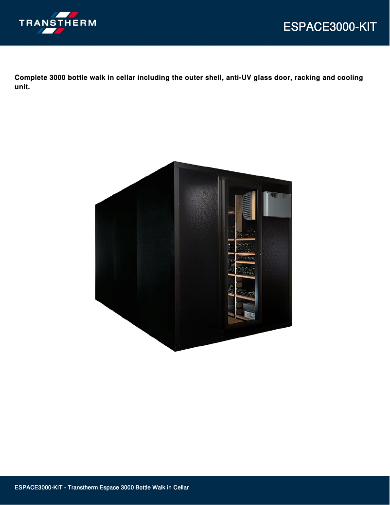 Image de la première page du manuel de l'appareil ESPACE3000-KIT