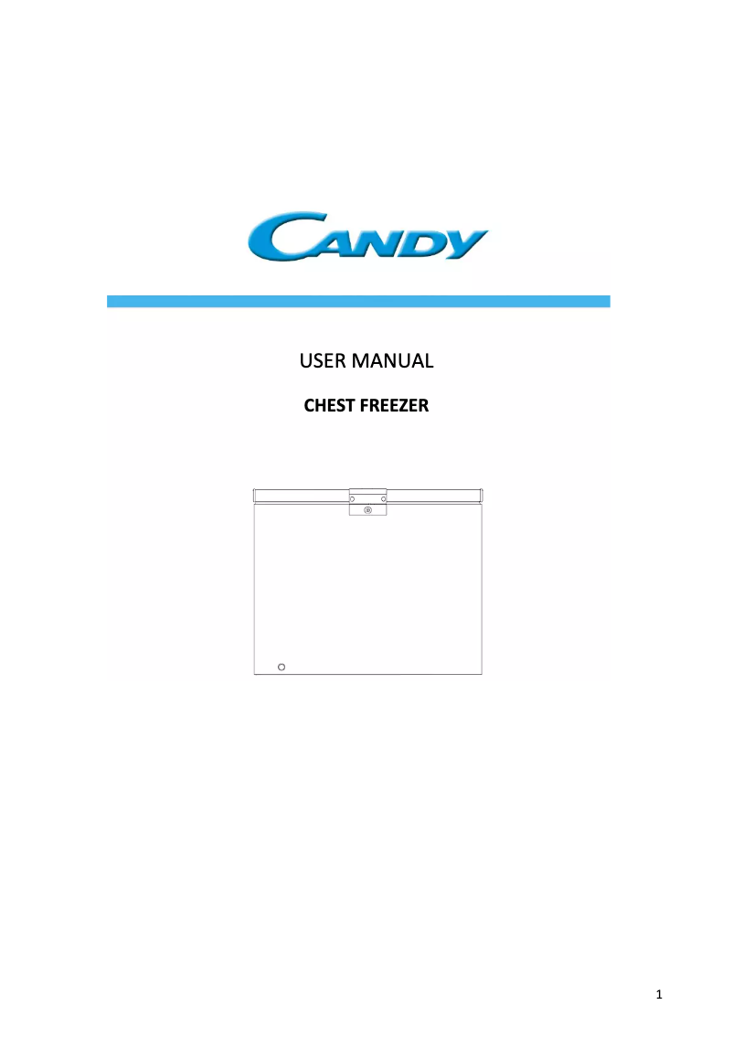 Page 1 de la notice Manuel utilisateur Candy CCHM 200
