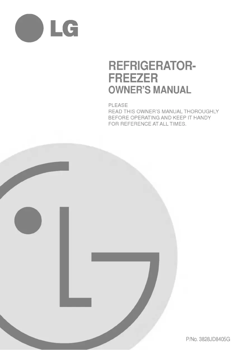 Page 1 de la notice Manuel utilisateur LG GR-S642ATQ