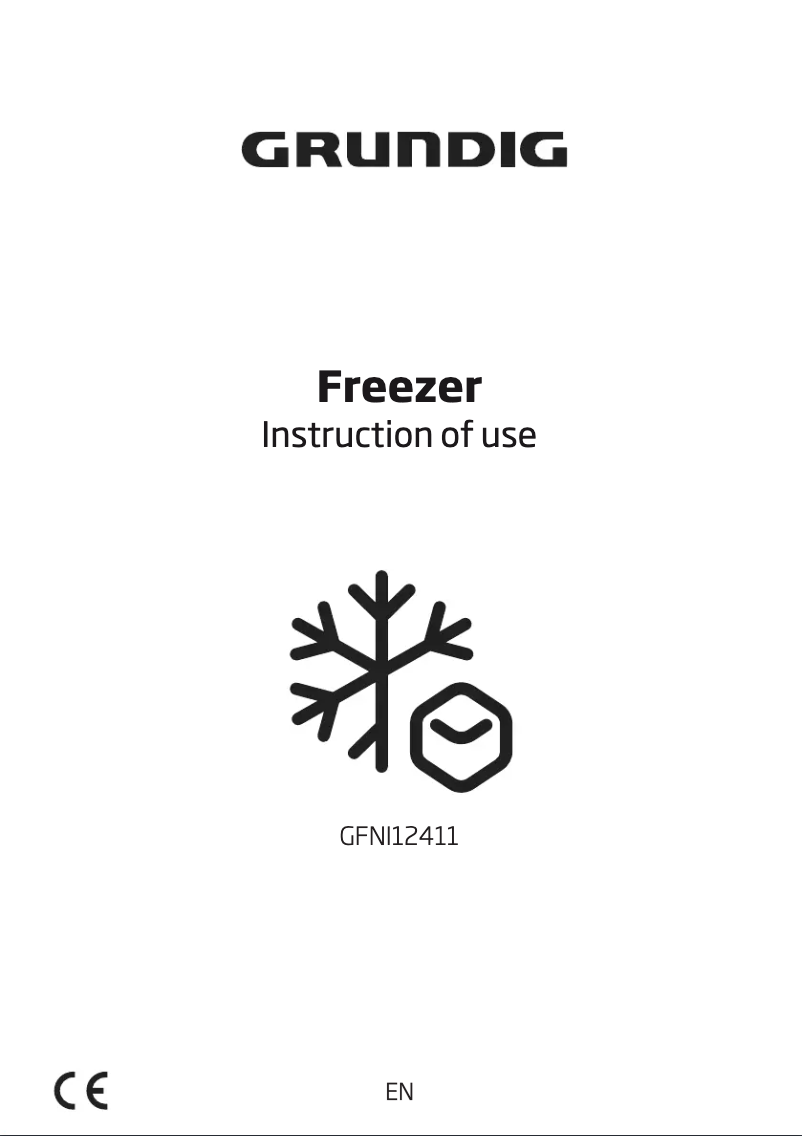 Página 1 del manual Manual de usuario Grundig GFNI12411