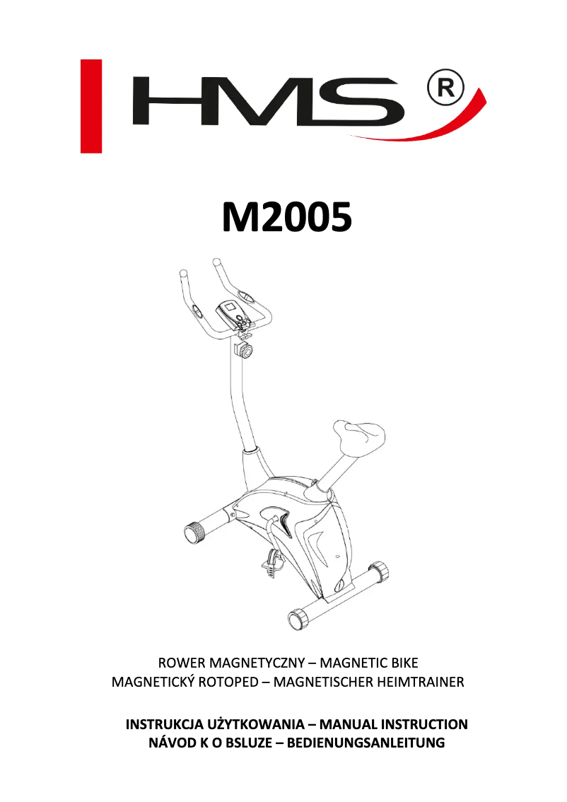 Image de la première page du manuel de l'appareil M2005