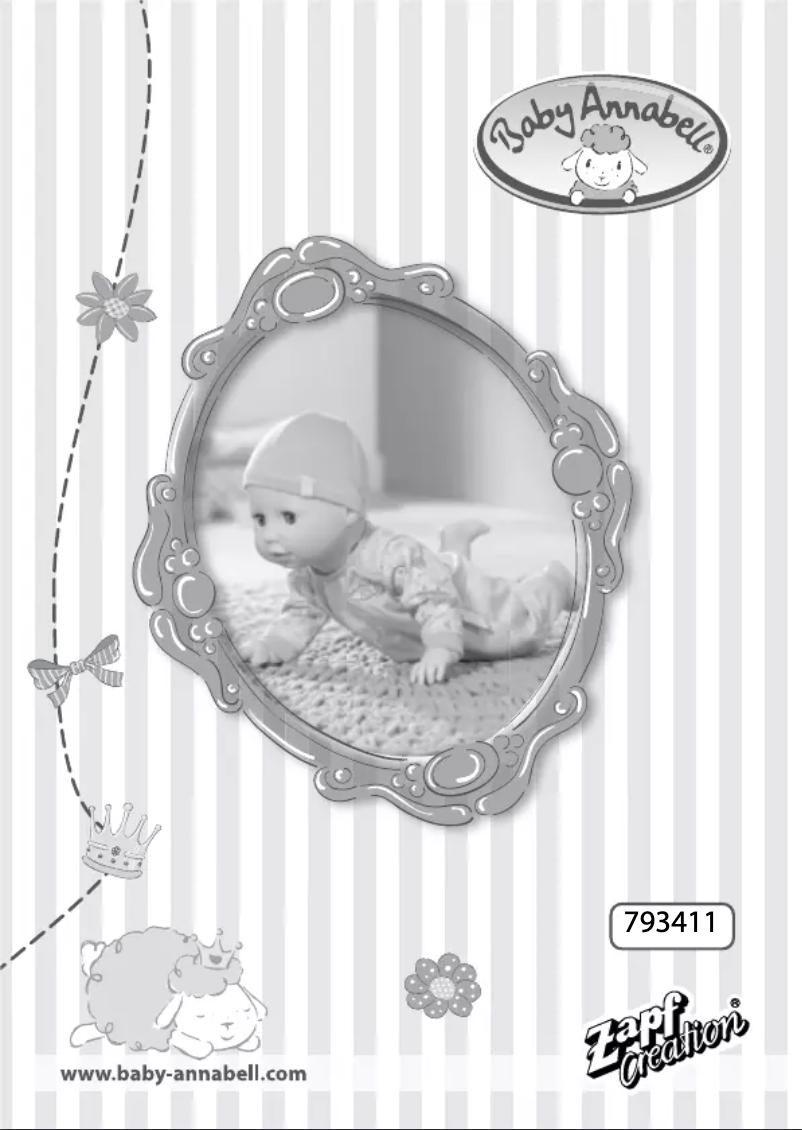 Page 1 de la notice Manuel utilisateur Baby Annabell 793411