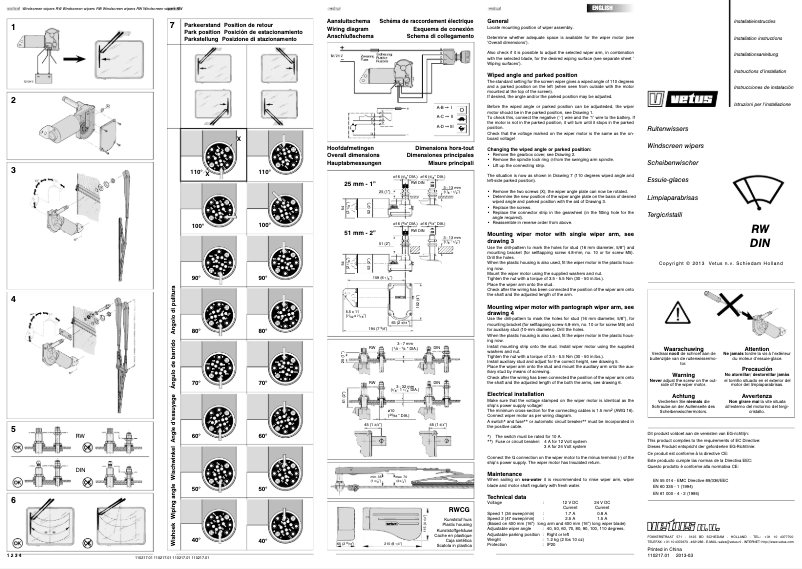 Image de la première page du manuel de l'appareil RW01A
