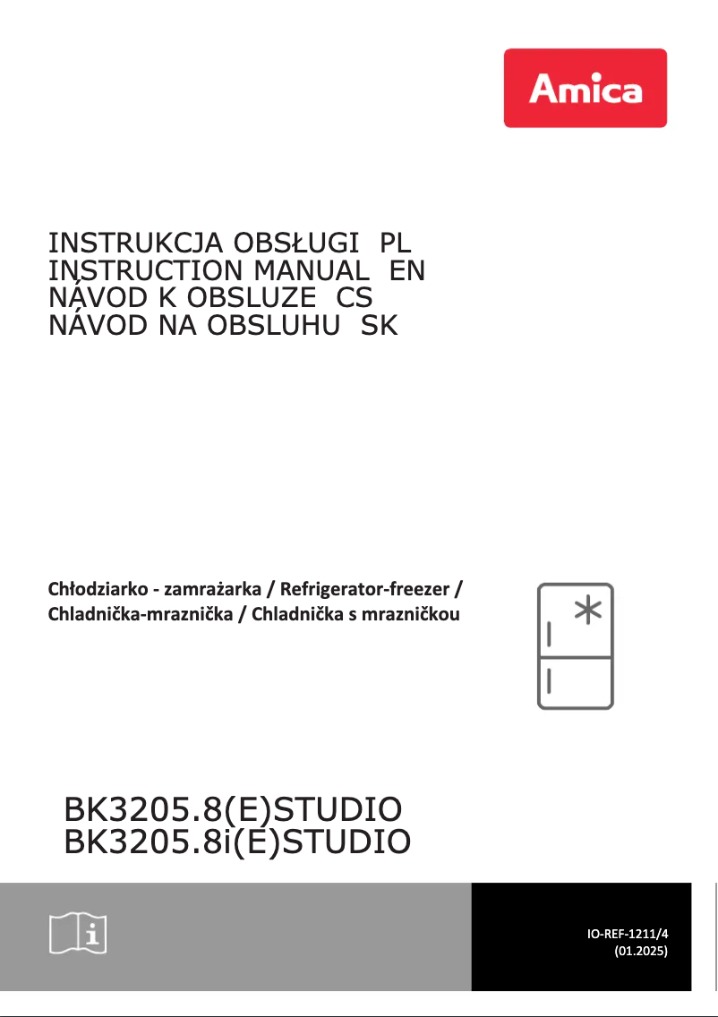 Image de la première page du manuel de l'appareil BK3205.8 STUDIO