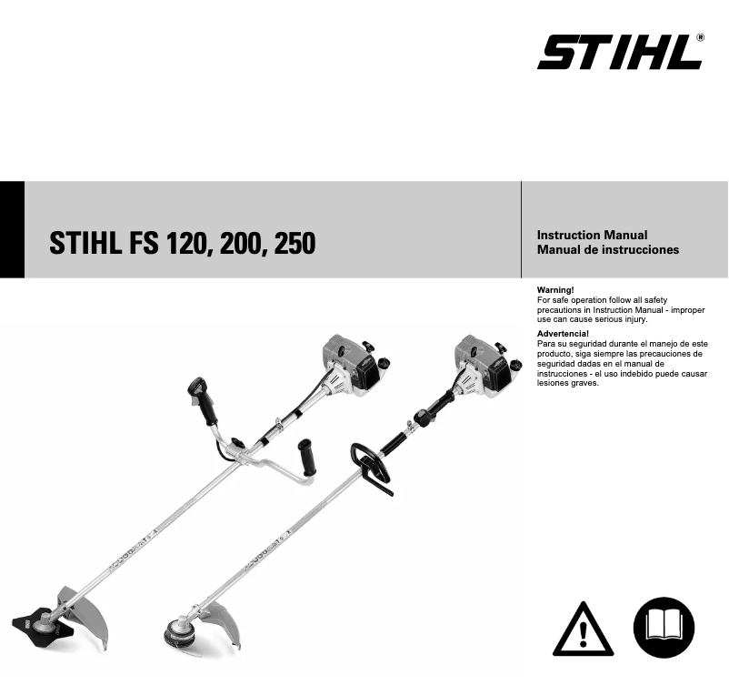 Page 1 de la notice Manuel utilisateur Stihl FS 120