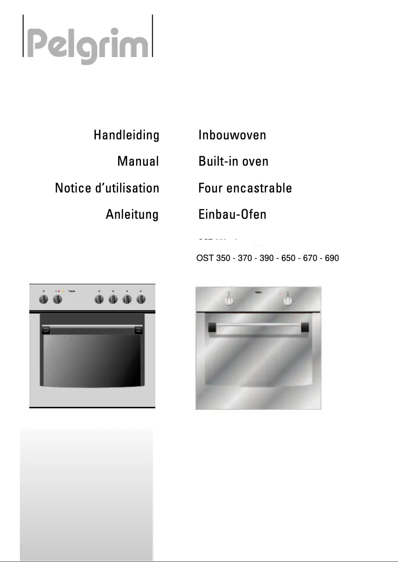 Página 1 del manual Manual de usuario Pelgrim OST 390 RVS