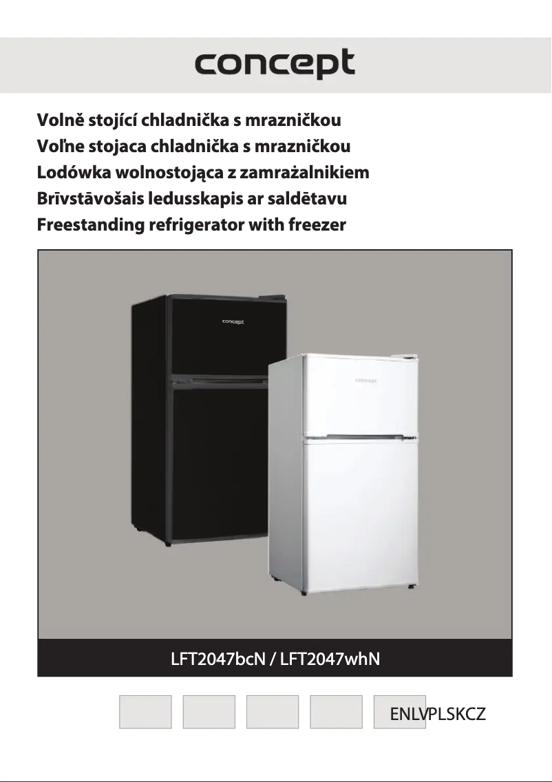 Page 1 de la notice Manuel utilisateur Concept LFT2047WHN