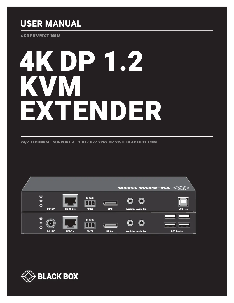 Image de la première page du manuel de l'appareil 4KDPKVMXT-100M