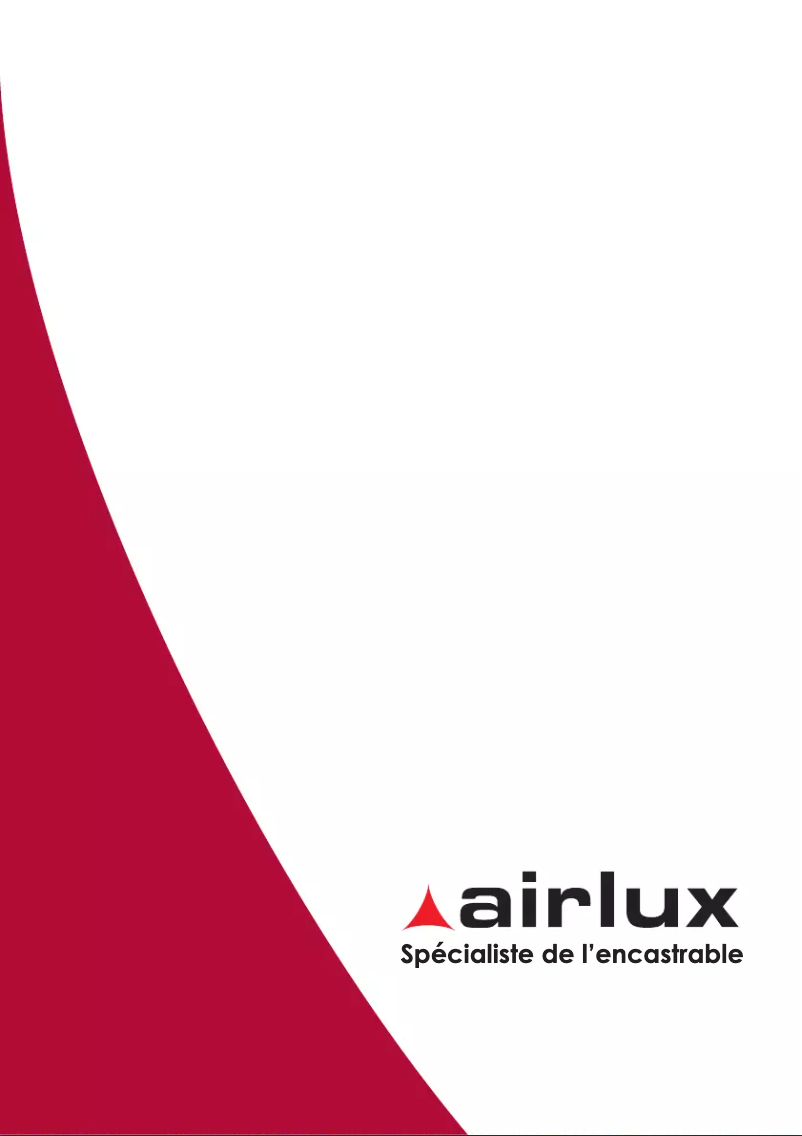Page n°1 - Manuel utilisateur Airlux AT32K01