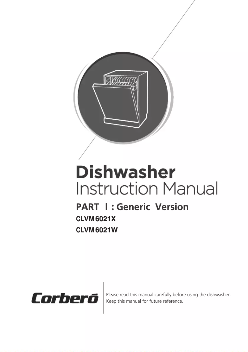 Page n°1 - Manuel utilisateur Corbero CLVM6021X