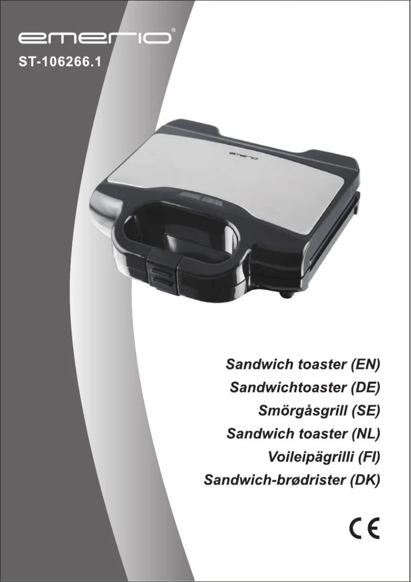 Page n°1 - Manuel utilisateur Emerio ST-106266