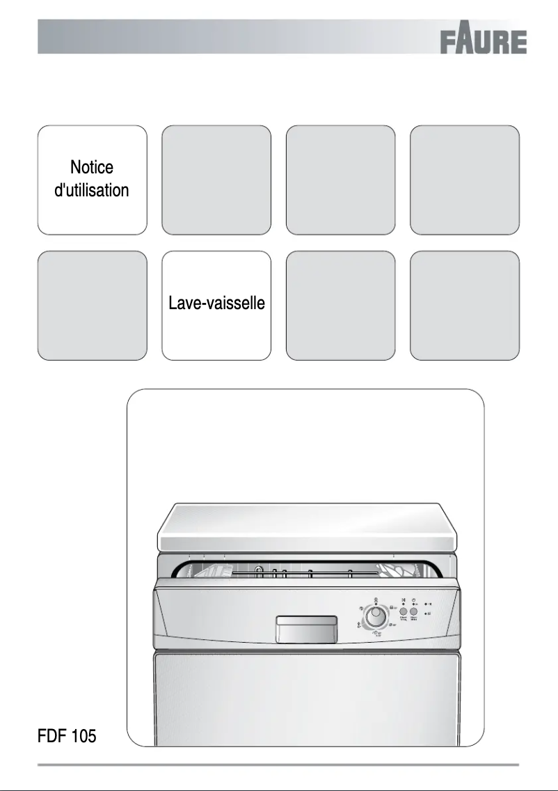 Imagen de la primera página del manual del dispositivo FDF105