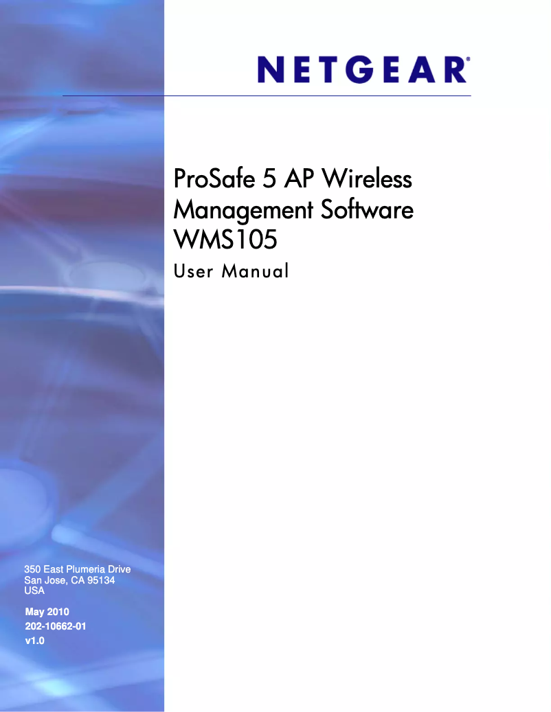 Página 1 del manual Manual de usuario Netgear ProSafe WMS105