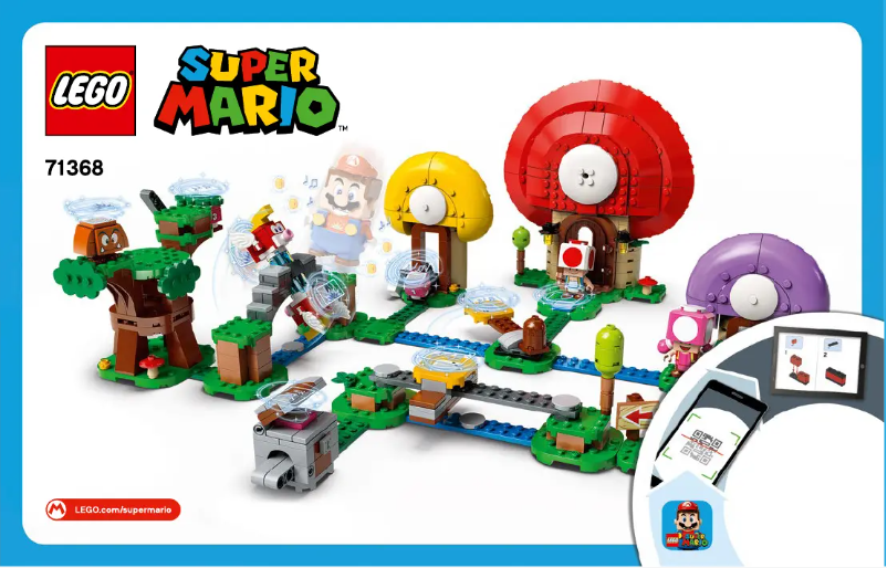 Image de la première page du manuel de l'appareil Super Mario 71368