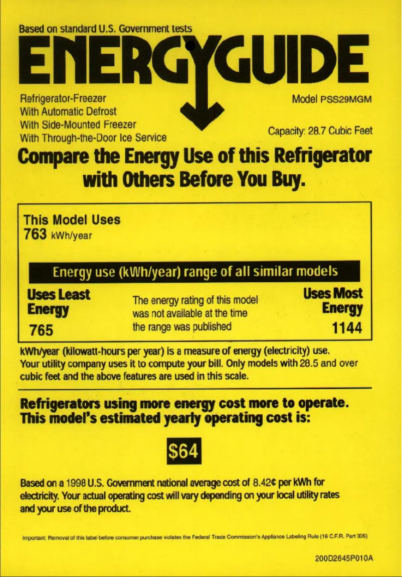 Imagen de la primera página del manual del dispositivo Profile Arctica PSS29MGMCC