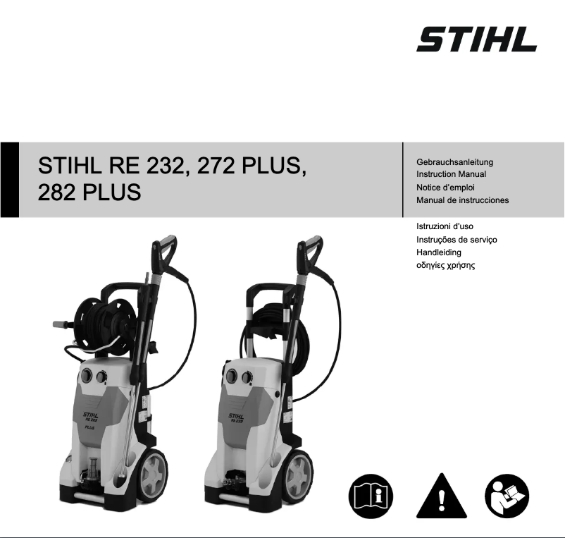 Page n°1 - Manuel utilisateur Stihl RE 232
