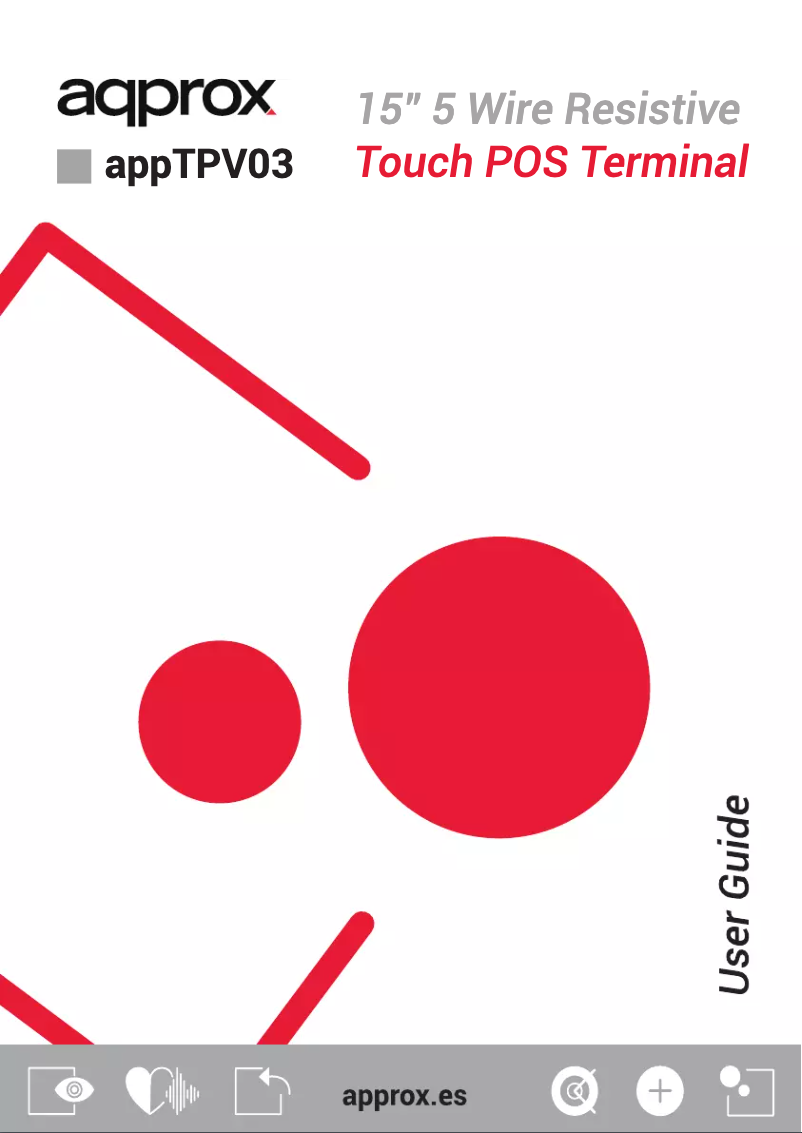 Image de la première page du manuel de l'appareil appTPV03ND