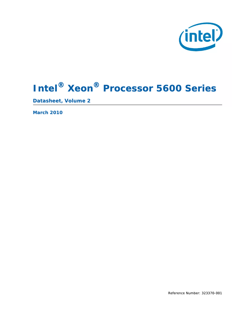 Page n°1 - Manuel utilisateur Intel L5618